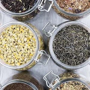 Silk Road Teas Organic Fair Trade Peppermint Leaf Tea | Herbal | Non-Caffeinated | Pacific Northwest Origin | Complex Fresh Cool Flavor | Improves Digestion | Antioxidants | 15 Non-GMO Corn Silk Biodegradable bags - Tea In Jars