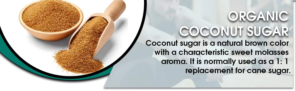 Mayan's Secret USDA Certified Organic Coconut Sugar, 2 Lbs - Low Glycemic | Unrefined | Trace Minerals - brown sugar organic