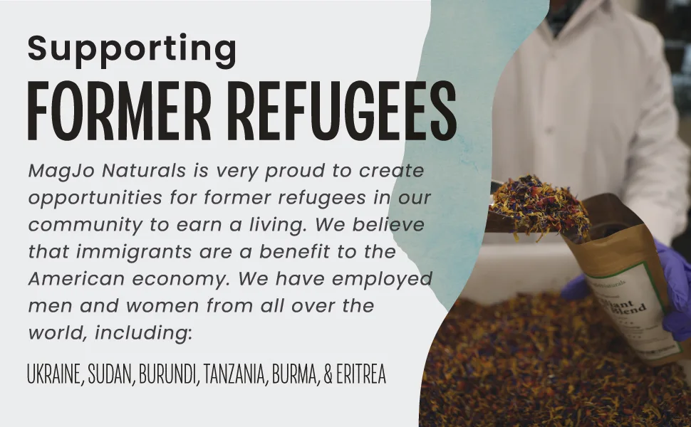 Egyptian Nettle Tea | 1 Pound Bag | Bulk cut and sifted - support refugees