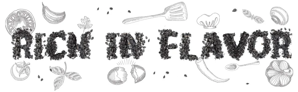 Black Sesame Seeds By Unpretentious Baker, 2 Cups, Whole, Natural, and Nutty Flavor - rich in flavor