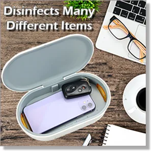 Uv Light Sanitizer Box, Portable Uv Sterilizer For Smartphone, Keys, Cards, Toothbrush, Makeup, Jewelry - Cell Phone Cleaner with Fast Charge & Aromatherapy - phone light Portable UV sterilizer uv light sanitizer Uv light sanitizer box uv phone sanitizer