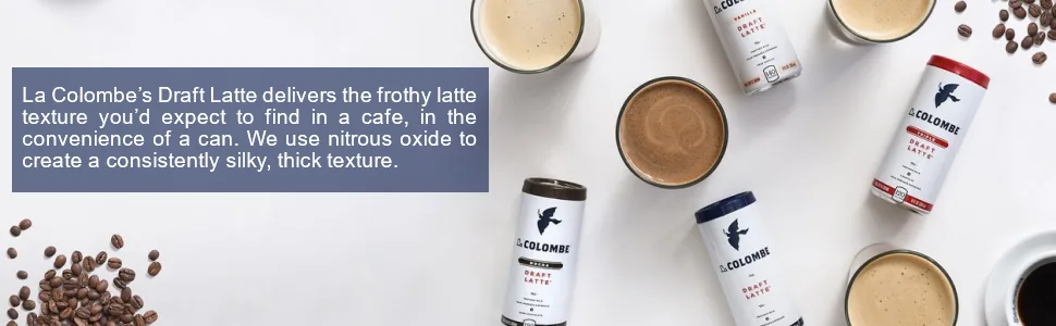 La Colombe Hazelnut Draft Latte - 9 Fluid Ounce, 12 Count - Cold-Pressed Espresso And Frothed Milk + Hazelnut - Grab And Go Coffee - Vanilla, Mocha, Triple, Latte, Coconut, Milk, Lactose, Dairy, Free, Caramel, Espresso, Froth, Nitro