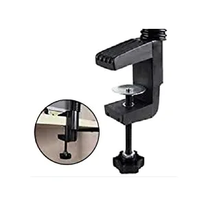Practice Hand for Acrylic Nails, Professional Nail Practice Hand for Training, Adjustable False Fake Mannequin Hand with 100Pcs Nail Tips, Upgrade DIY Nails Display Manicure Supply - The hand is easy to be fixed on table edge, display stand and board with fix clamp
