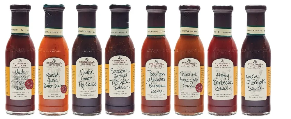 Stonewall Kitchen Garlic Teriyaki Sauce, 11 Ounces (Pack of 2) - Stonewall Kitchen Grille Sauces