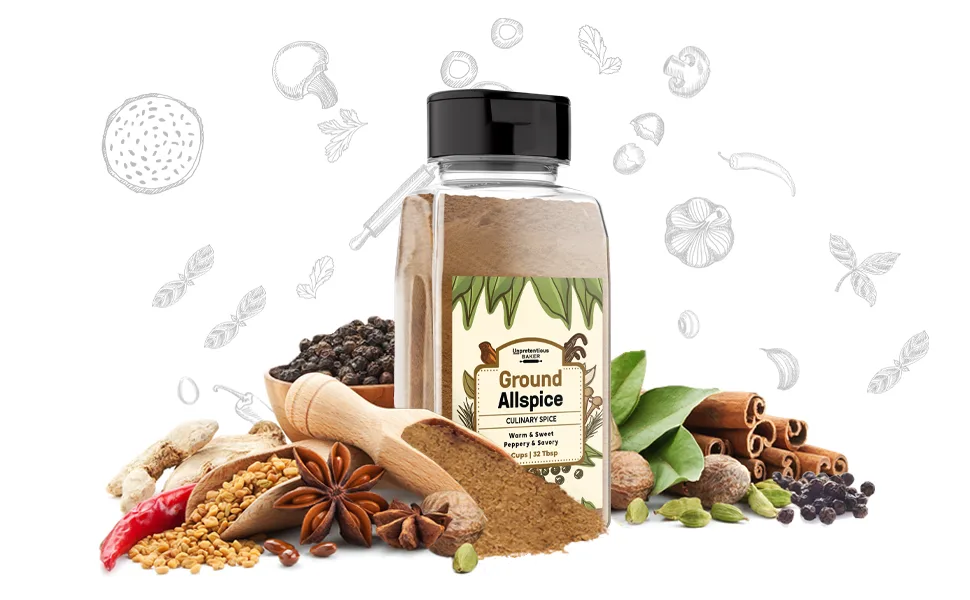 Ground Allspice (2 Cups) Use in Sweet & Savory Foods, Adds Warmth & Enriches Flavor - product information 2