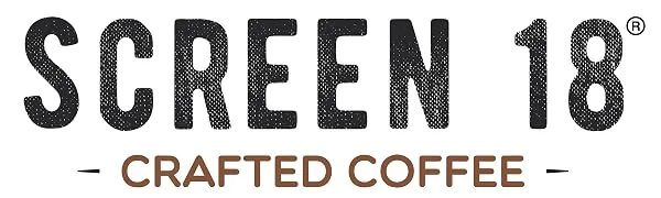 Screen 18 Specialty Grade Ground Coffee Gift Set, 4 Bags (12 Oz. Each), Medium Dark Roast Sampler Variety Box Includes 4 Unique Blends - COFFEE