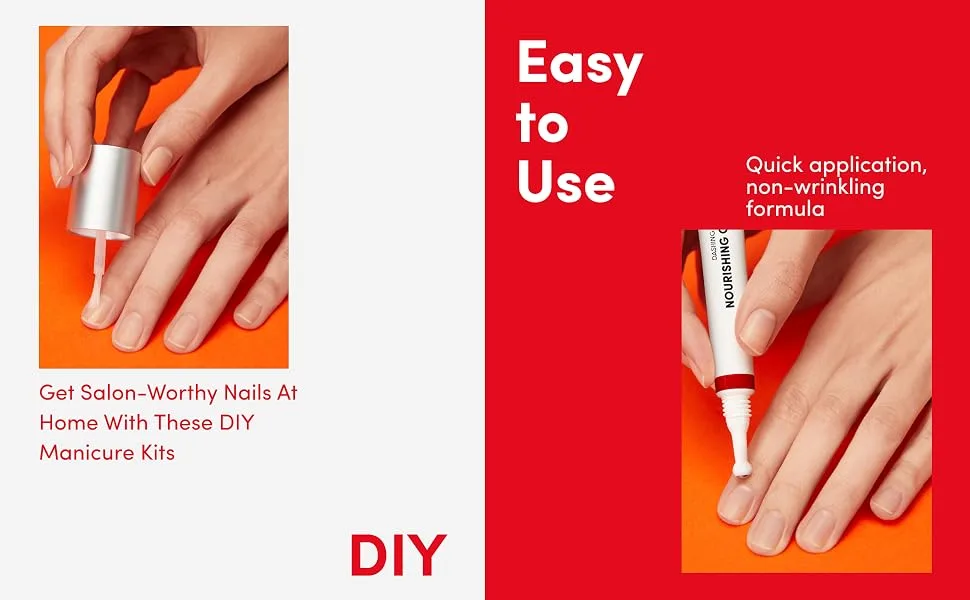 Dashing Diva Red Therapy Gloss Base Seal - Protective Base Coat for Gel Nail Strips - Hydrates, Nourishes, Protects Natural Nail - 0.23 Fl Oz - dashing diva