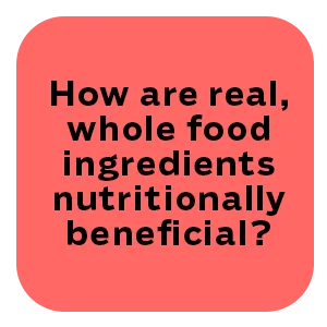 CRAFTED Runner Functional Energy Bar - Cherry Walnut - | Natural Clean Label Ingredients Plant Based, Easy to Digest, Clean Ingredient Energy Bars | Pack of 12 52g Bars - How are real, whole food ingredients nutritionally beneficial?