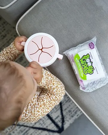 Boogie Hand Spray Wipes, Plant Based, Made with Aloe & Sunflower Seed Oil, 3 Count (Pack of 1) - Boogie Wipes