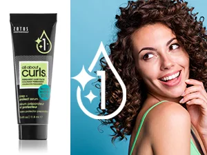 All About Curls 20 Volume Creme Developer | For Hair Coloring & Long Lasting Color | All Curly Hair Types - Prep + Protect Serum
