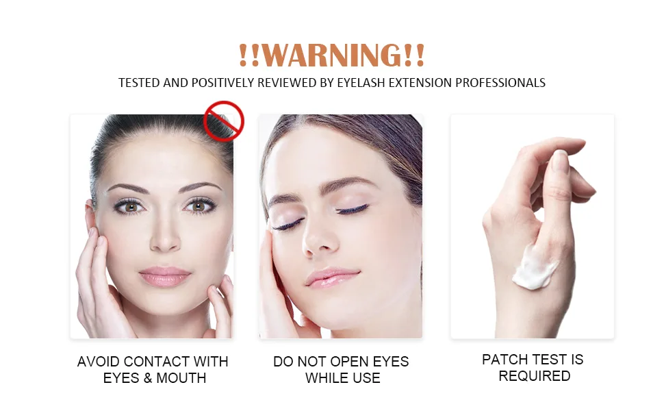 PINKZIO Eyelash Extension Remover, Lash Cream Remover 10g | Coconut Scent & Quickly Dissolve Lash Extension Adhesive for Sensitive Eyes - lash remover