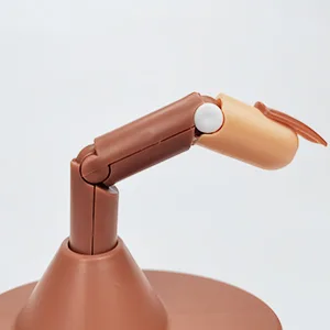 Practice Hand for Acrylic Nails Mannequin Hands for Nails Practice Flexible Adjustable False Fake Nail Training Mannequin Hand Model (3 finger brown) 3 Count (Pack of 1) - Nail Practice