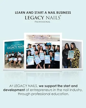 Legacy Nails Professional Neutral Odorless Nail Liquid - Odorless Non-yellowing Formula, Great for Clients and Nails Techs That Sensitive To Monomer Smell (4 Ounces) - Learn