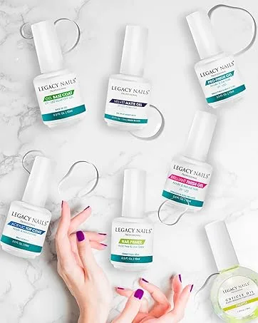 Legacy Nails Professional Neutral Odorless Nail Liquid - Odorless Non-yellowing Formula, Great for Clients and Nails Techs That Sensitive To Monomer Smell (4 Ounces) - Prep