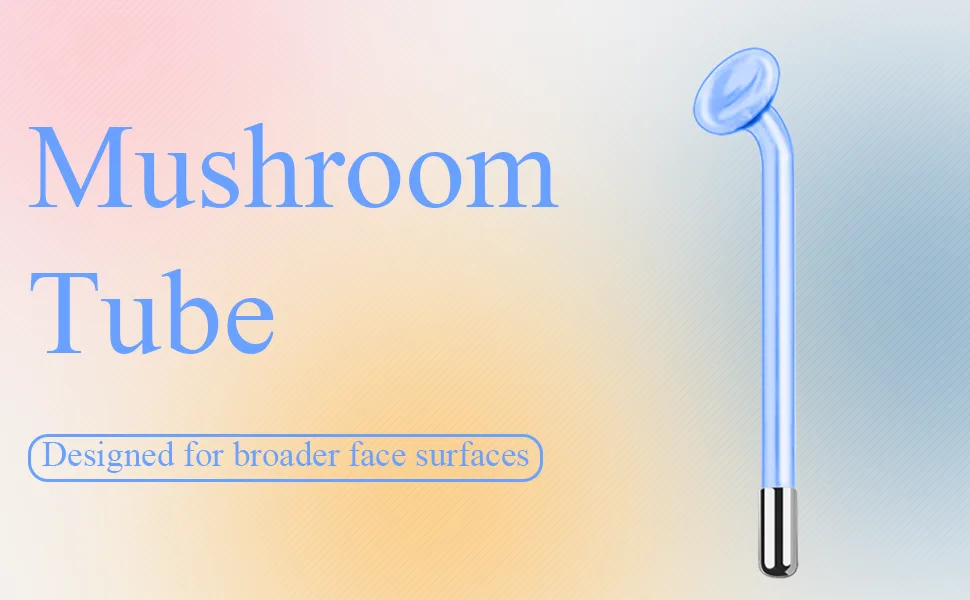 UUPAS - Spare Glass Attachment for High Frequency Facial Wand (Mushroom Tube) - product information 8