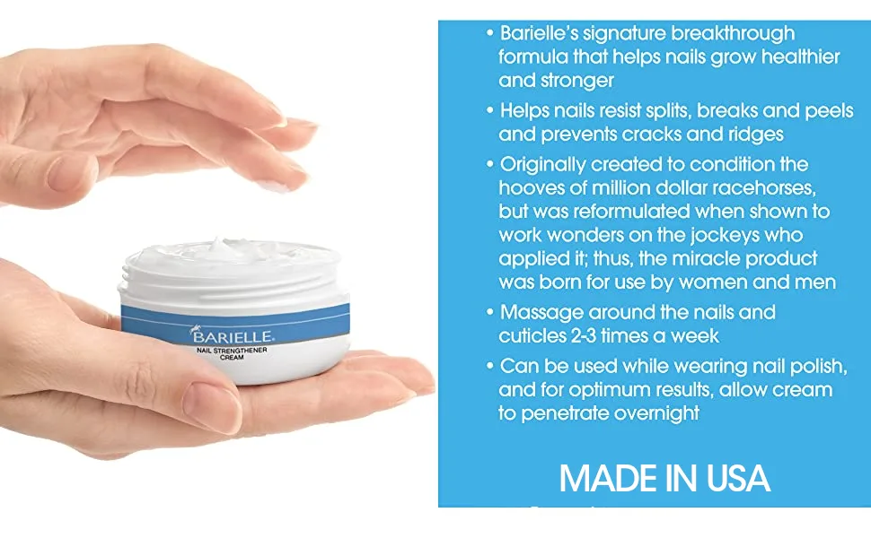 Barielle Miracle Nail Fixers Collection: 4-PC Nail Strengthening, Cuticle Care & Nail Treatment Collection - BA1001