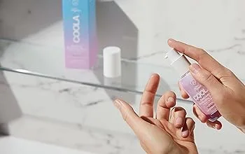 COOLA Organic Dew Good Illuminating Probiotic Serum with SPF 30, Dermatologist Tested Sunscreen with Plant-Derived BlueScreen Digital De-Stress Technology, 1.15 Fl Oz - sunscreen for sensitive skin