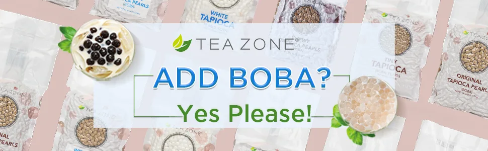 Tea Zone Crystal Boba, Original - Case - tea zone original boba