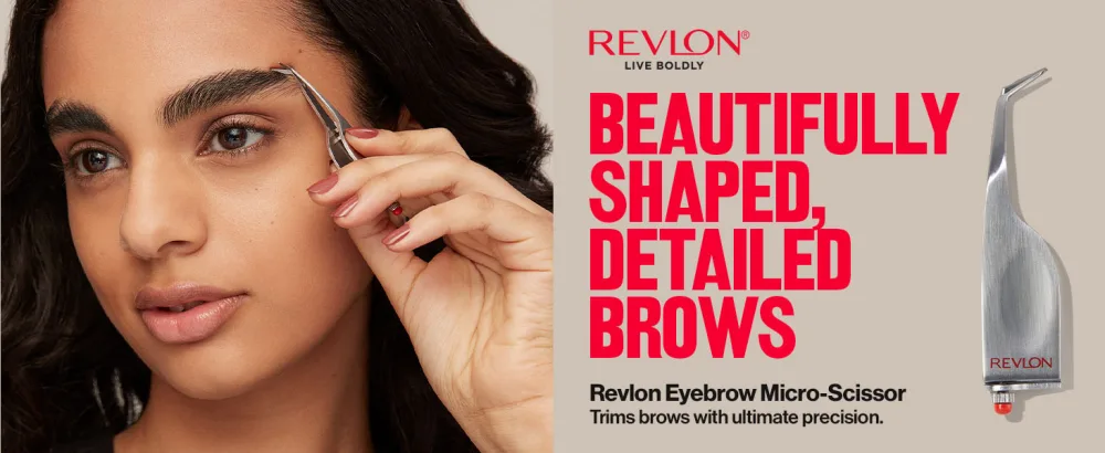 Brow Micro-Scissor, Detailed Eyebrow Shaping with Maximum Control, Stainless Steel Blades for Targeted Trimming, 1 count - brows