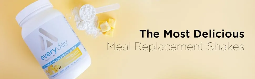 TransformHQ Meal Replacement Shake Powder 28 Servings (Pineapple Whip) - Gluten Free, Non-GMO - MRS Banner