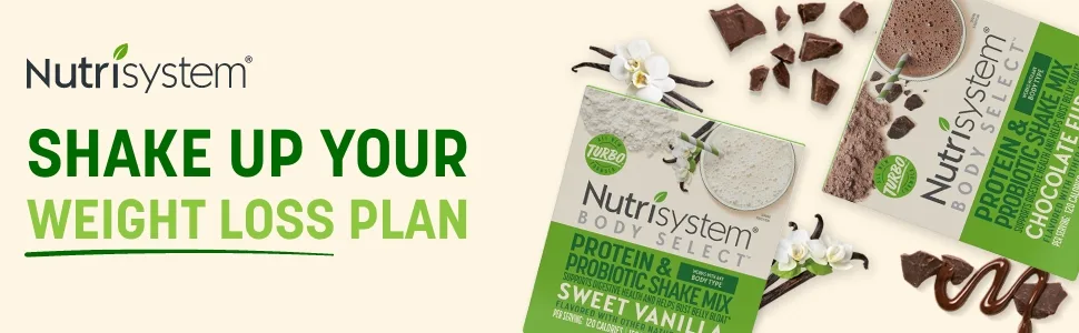 Nutrisystem ProSync Chocolate Meal Replacement Protein Shake Mix - 14 Servings Chocolate Fudge - header