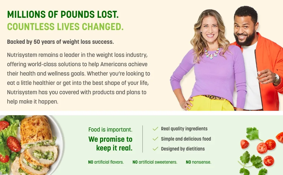 Nutrisystem ProSync Chocolate Meal Replacement Protein Shake Mix - 14 Servings Chocolate Fudge - millions of lost pounds
