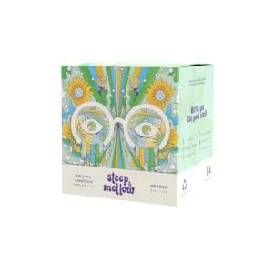 steep & mellow Tea with Adaptogenic Mushrooms | Functional mushroom tea | 14 count | 100% Compostable Packaging (Green Tea) - green tea, steep & mellow, adaptogens, cordyceps, rhodiola, gotu kola, energy, morning time tea