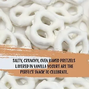 Dark Chocolate Covered Mini Pretzels, 2 Pound Bag - candy pretzel yogurt