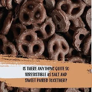 Vanilla Yogurt Covered Pretzels, 2 Pound Bag - candy pretzel milk dark chocolate