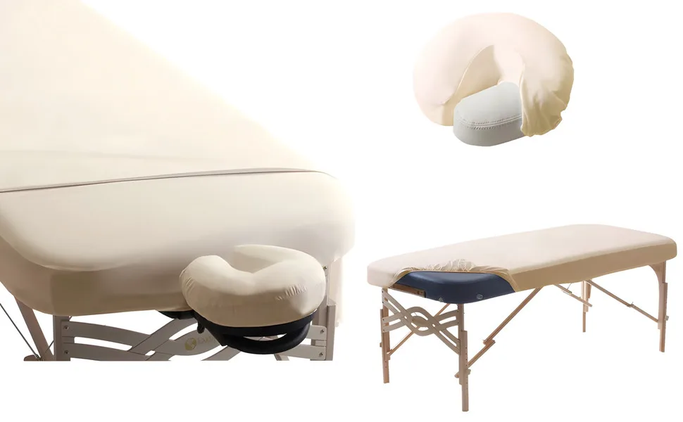 3-Piece Microfiber Massage Table Sheet Set Includes Massage Face Rest Cover, Massage Table Cover and Massage Fitted Sheet (Sage) - product information 2