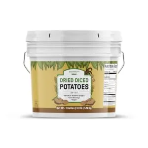 Dried Diced Potatoes By Unpretentious Baker, 1 Gallon, Soups, Stews, Food Storage Potatoes - product information 6