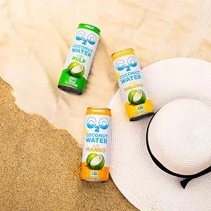 C2O Original Coconut Water, 10.5 FL OZ (12 Pack Sleek Can) - C2O lifestyle