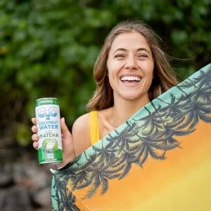 C2O Original Coconut Water, 10.5 FL OZ (12 Pack Sleek Can) - C2O lifestyle