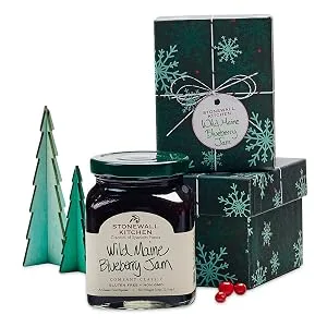 Stonewall Kitchen Holiday 2022 Jam Tree - Stonewall Kitchen 2022 Holiday Wild Blueberry Jam