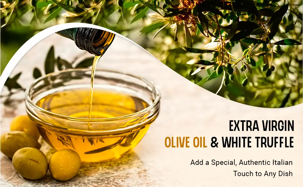 Sanniti White Truffle Extra Virgin Olive Oil, 8.4 Fl Oz - White Truffle