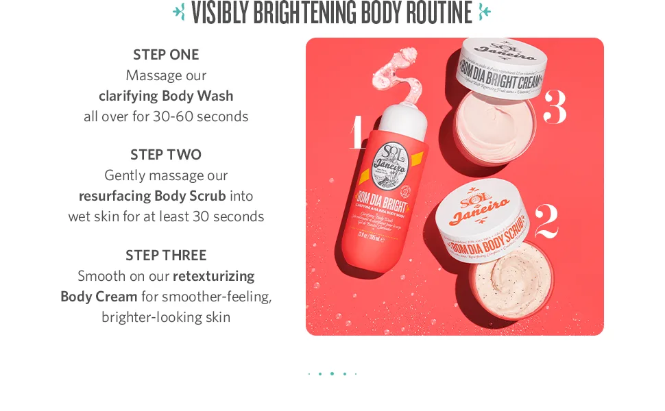 SOL DE JANEIRO Bom Dia Bright Body Wash 385ml Cheirosa '40 - Bom Dia Bright 385mL/13 Ounce - Visibly Brightening Body Routine