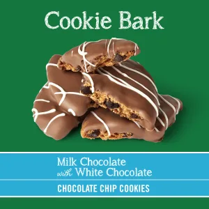 Tate's Bake Shop Cookie Bark, Chocolate Chip Cookies with Milk Chocolate with White Chocolate Drizzle, 5 oz - image