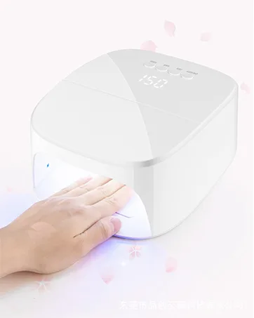 yisinuoo Arm Rest for Nails, Professional Microfiber Leather Nail Arm Rest Cushion, Non-Slip Solid Wood Manicure Hand Rest Nail Pillow for Nails Tech (White) - curing lamp