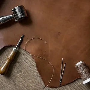 Razor Strop - Barber's Latigo Leather Straight Razor Strop. Dual Strap that will be a Great Addition for Any Straight Razor. PREMIUM LEATHER Strop for Sharpening. (Brown Personalized) - stra 7