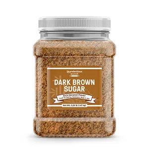 Dark Brown Sugar By Unpretentious Baker 3.25 lb, Great for Baking, Rich Caramel Flavor, Sweetener 3.25 Pound - product information 6