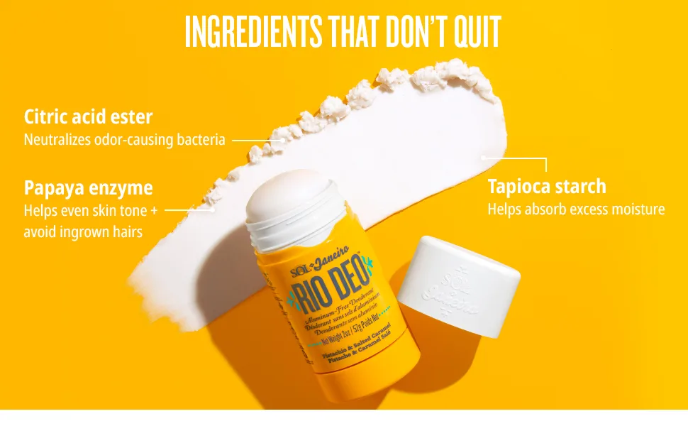 Sol de Janeiro Rio Deo Refillable - Ingredients that don