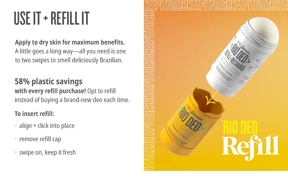 Sol de Janeiro Rio Deo Refillable - Use it + refill it