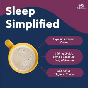 Mindful Nutrition Cocoa Mix (Mindful Evening Cocoa Mix, 127g.) Mindful Evening Cocoa Mix 127g. - Mindful Nutrition Mindful Evening Sleep Supplement with Melatonin, GABA & LTheanine