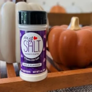 MySALT Butter Flavored Salt Substitute  100% Salt Free - Sprinkle on Popcorn, Potatoes, Fresh Corn & Vegetables - garlic
