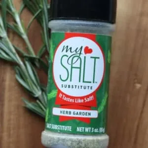 MySALT Butter Flavored Salt Substitute  100% Salt Free - Sprinkle on Popcorn, Potatoes, Fresh Corn & Vegetables - herb garden