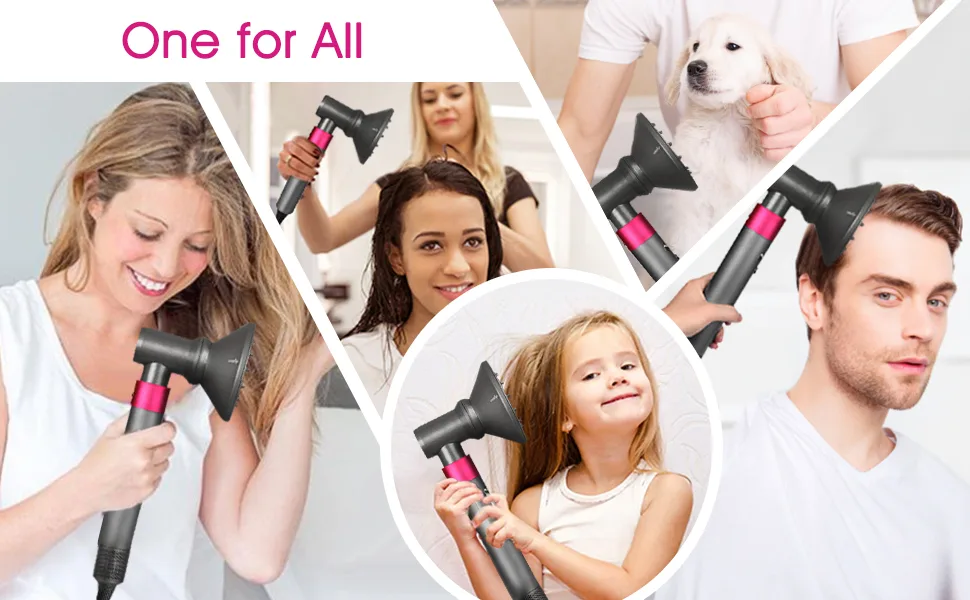 Diffuser and Adaptor for Dyson Airwrap Styler, for Airwrap Styler Converting to Hair Dryer - Diffuser And Adaptor