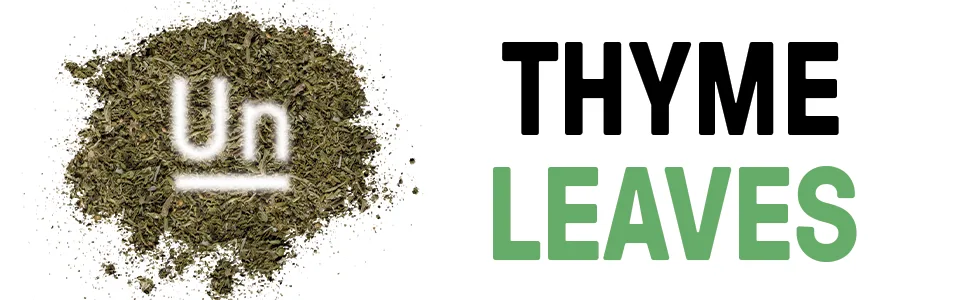 Thyme Leaves By Unpretentious Baker, 8 oz, Fancy Cut, Traditional Seasoning 8 Ounces - product information 1