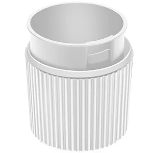 Denture Bath, Invisible Denture Case Designed As Artificial Eucalyptus Potted Plants, Denture Cup With Strainer For Retainer, Mouth Guard & Dentures, Perfect For Home Decoration WHITE - denture bath