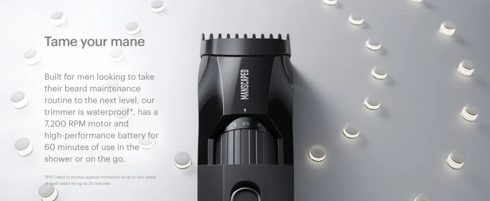 MANSCAPED The Beard Hedger Advanced Kit Includes Our Premium Precision Beard & Mustache Trimmer, Hydrating Shampoo, Softening Conditioner, Moisturizing Oil & Facial Hair Comb - manscaped beard hedger precision trimmer