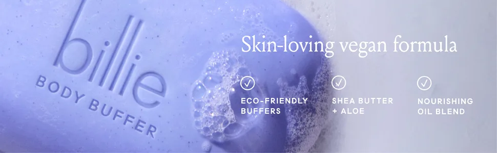 Billie Body Buffer - Pre-shave Exfoliating Bar - 3.5 oz - billie womens razor razor blade 5 blade hair removal body buffer bar pre shave exfoliating